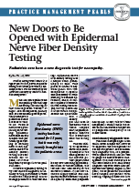 Epidermal Nerve Fiber Density Testing